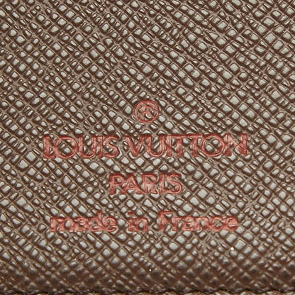 Louis Vuitton Monogram Porte Barr Cles Wallet Brown Leather — view 7