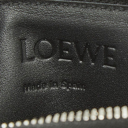 Loewe Logo Bicolor Fragment Case Coin Card Gray Black Leather — view 7