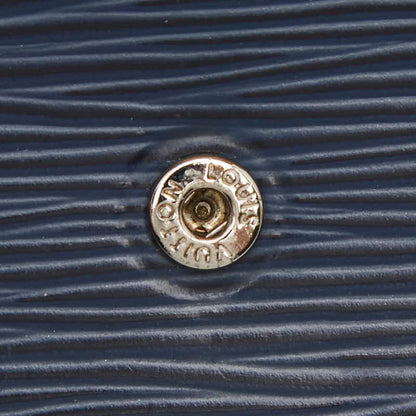 Louis Vuitton Epi Portefeuille Emily Wallet Andigo Blue Leather — view 7