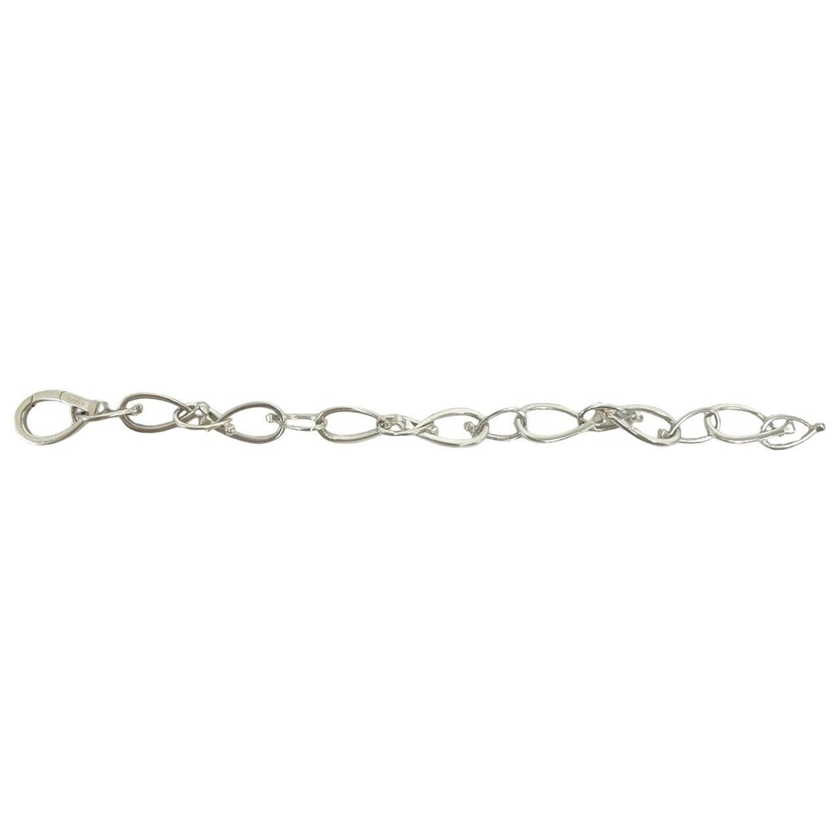 Gucci Vintage Nail Motif Bracelet 925 Sterling Silver Chain — view 5