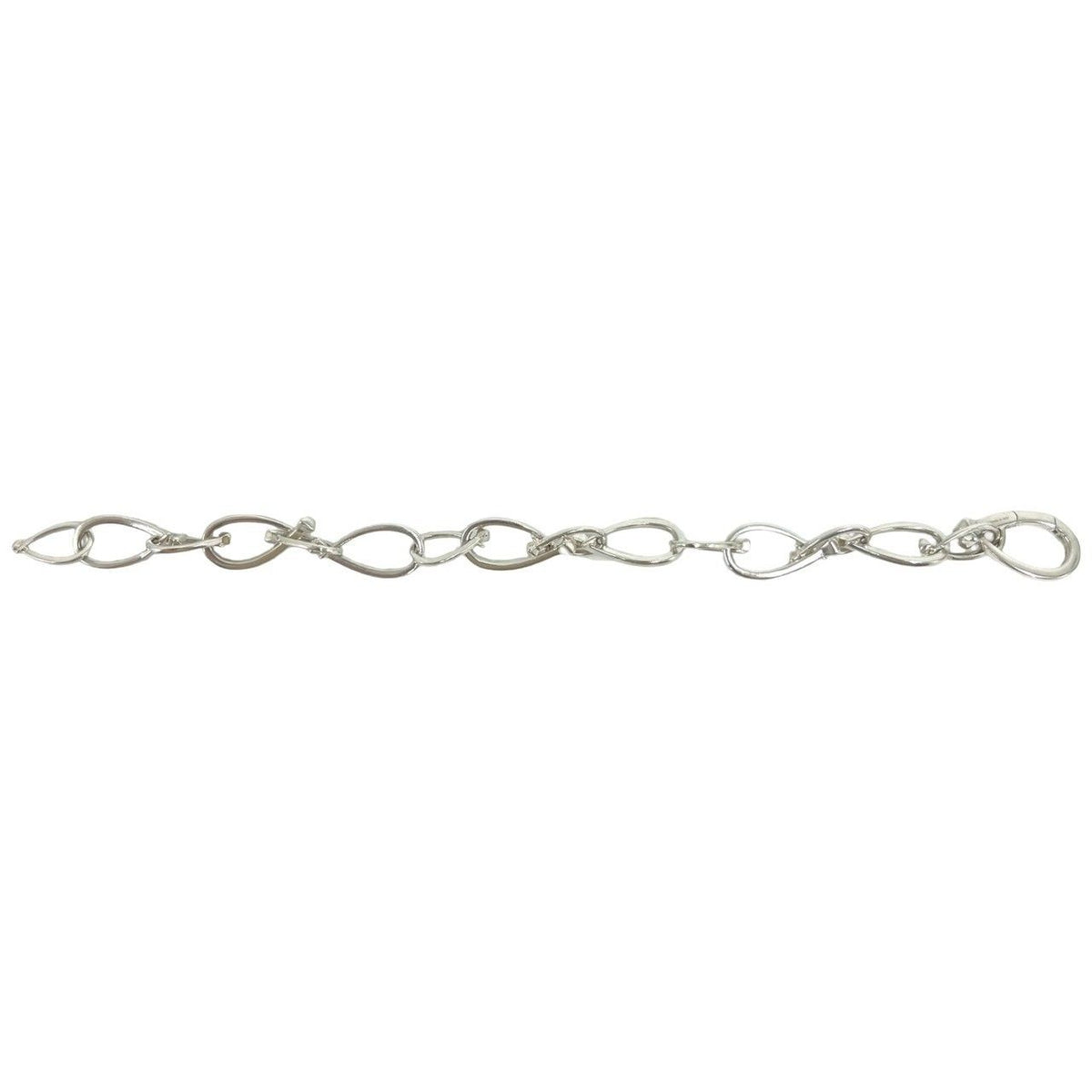 Gucci Vintage Nail Motif Bracelet 925 Sterling Silver Chain — view 6