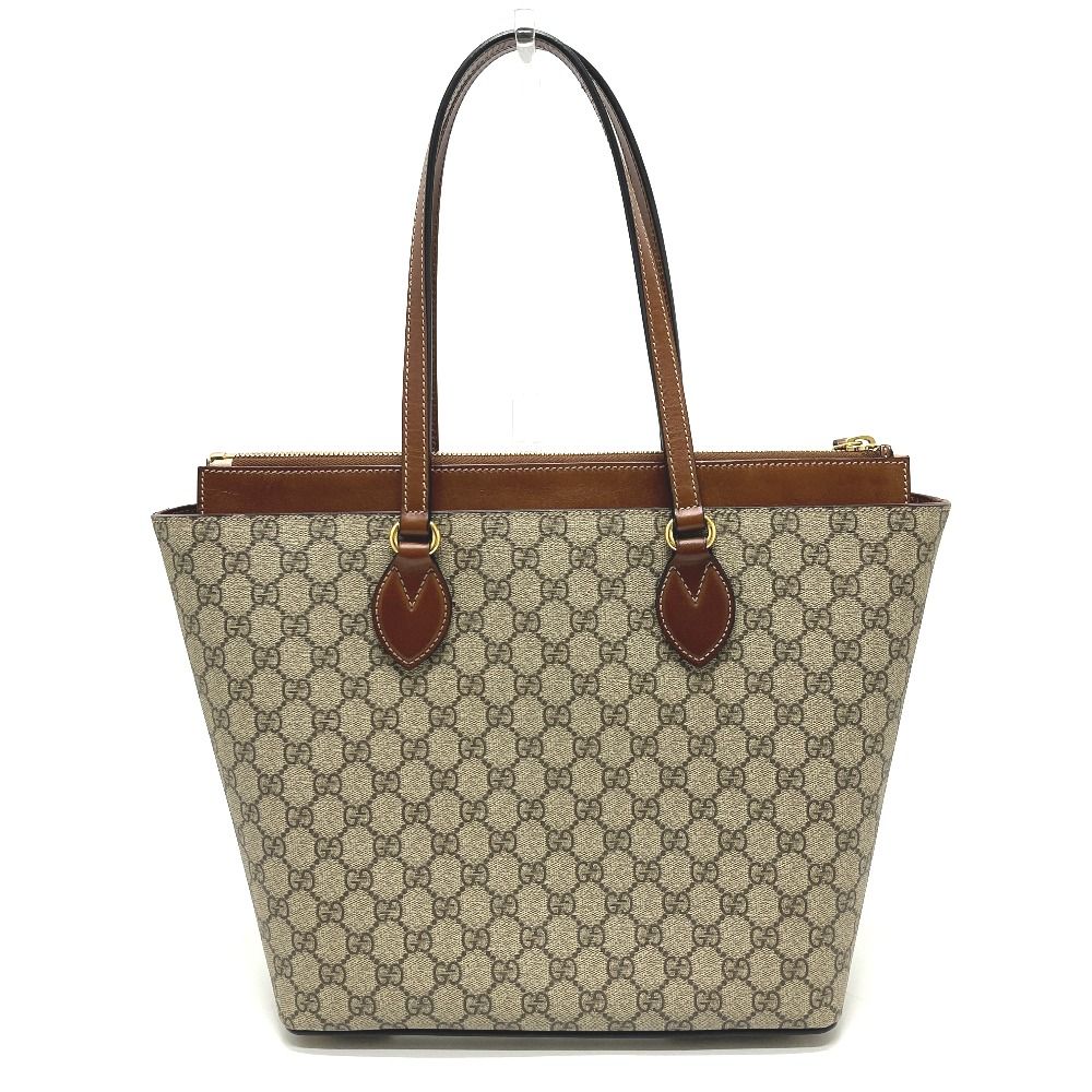 Gucci Tote Bag Supreme GG Canvas Beige — view 2