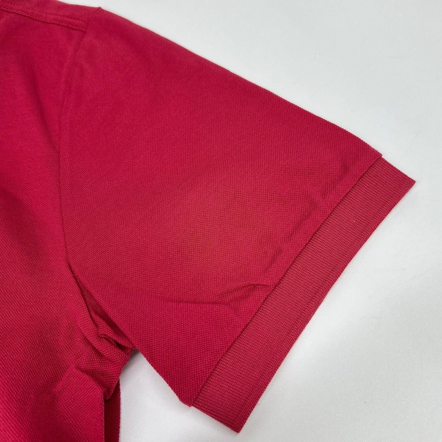 Prada Triangle Logo Red Polo — view 6