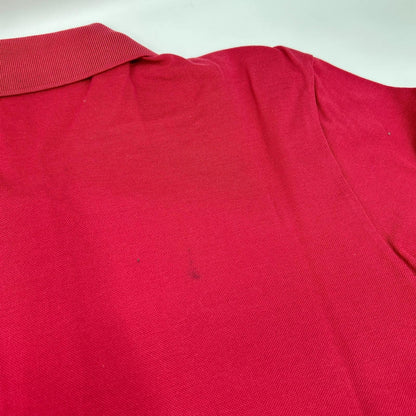Prada Triangle Logo Red Polo — view 7