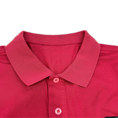 Prada Triangle Logo Red Polo — view 3