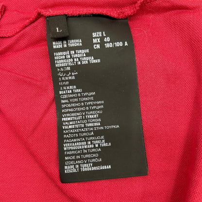 Prada Triangle Logo Red Polo — view 4