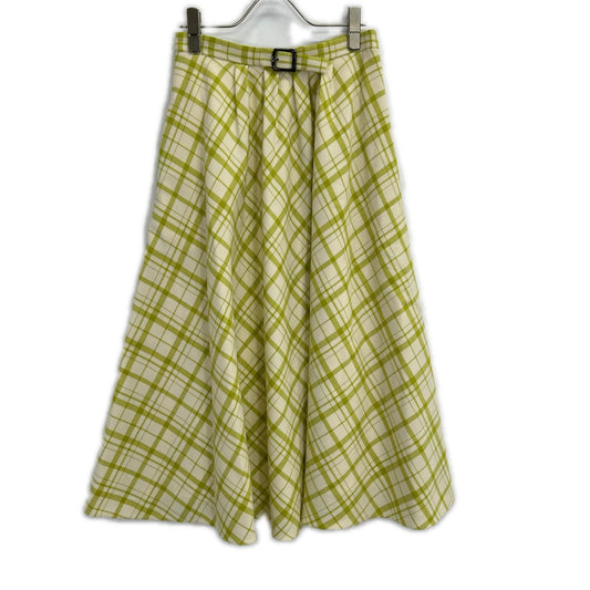 Dior Checkered Flare Skirt