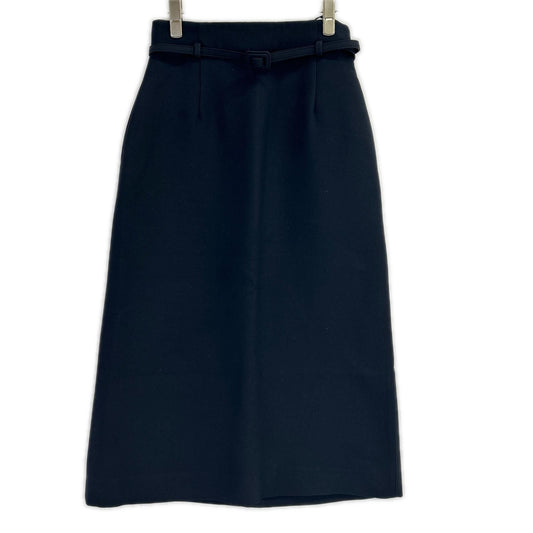 Dior Black Belted Mimore Skirt