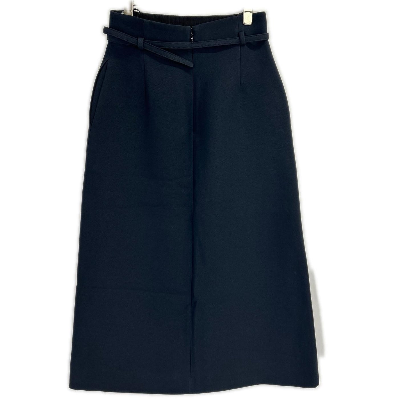 Dior Black Belted Mimore Skirt — view 2