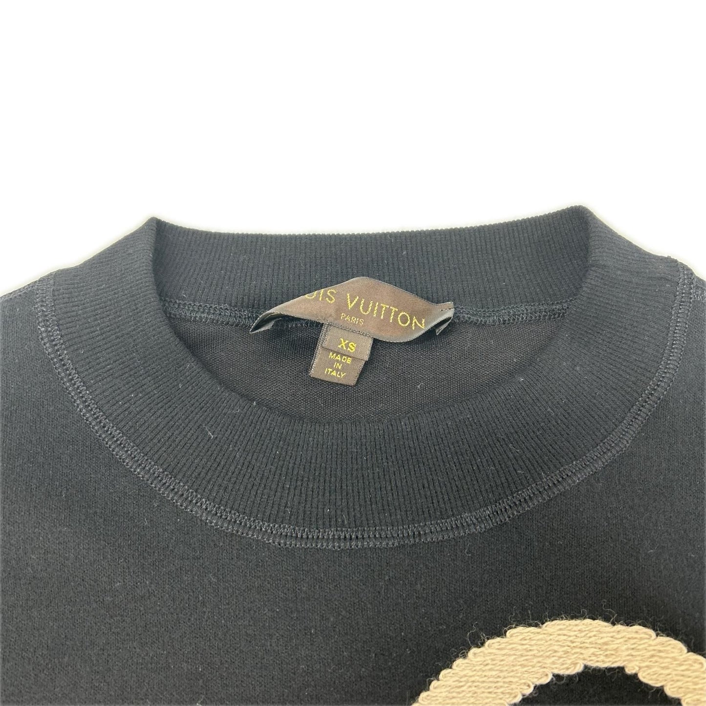 Louis Vuitton 072 Wnc Screw Studs Cashmere Blend Sweatshirt Ma Cu Era XS — view 3