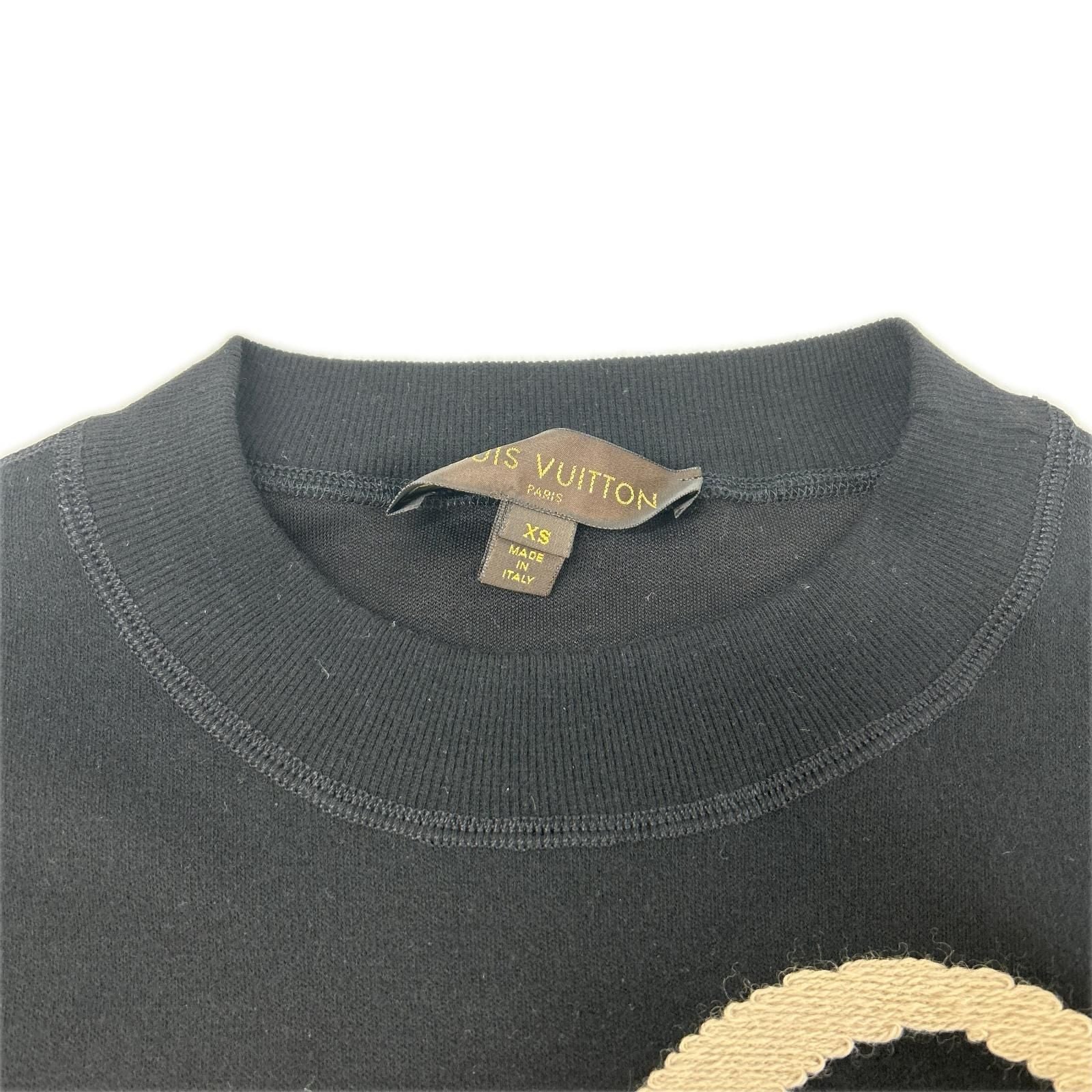Louis Vuitton 072 Wnc Screw Studs Cashmere Blend Sweatshirt Ma Cu Era XS — view 3