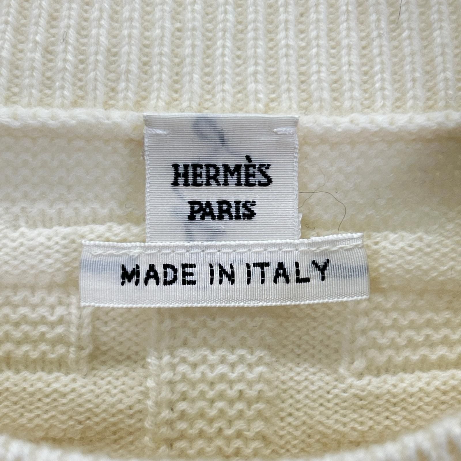 Hermes Loungewear Voyage Logo Knit Sweater — view 3