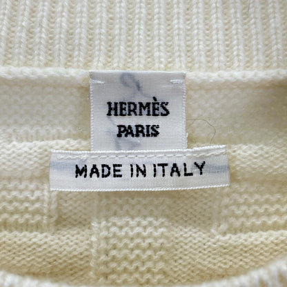 Hermes Loungewear Voyage Logo Knit Sweater — view 3