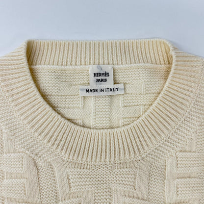 Hermes Loungewear Voyage Logo Knit Sweater — view 7
