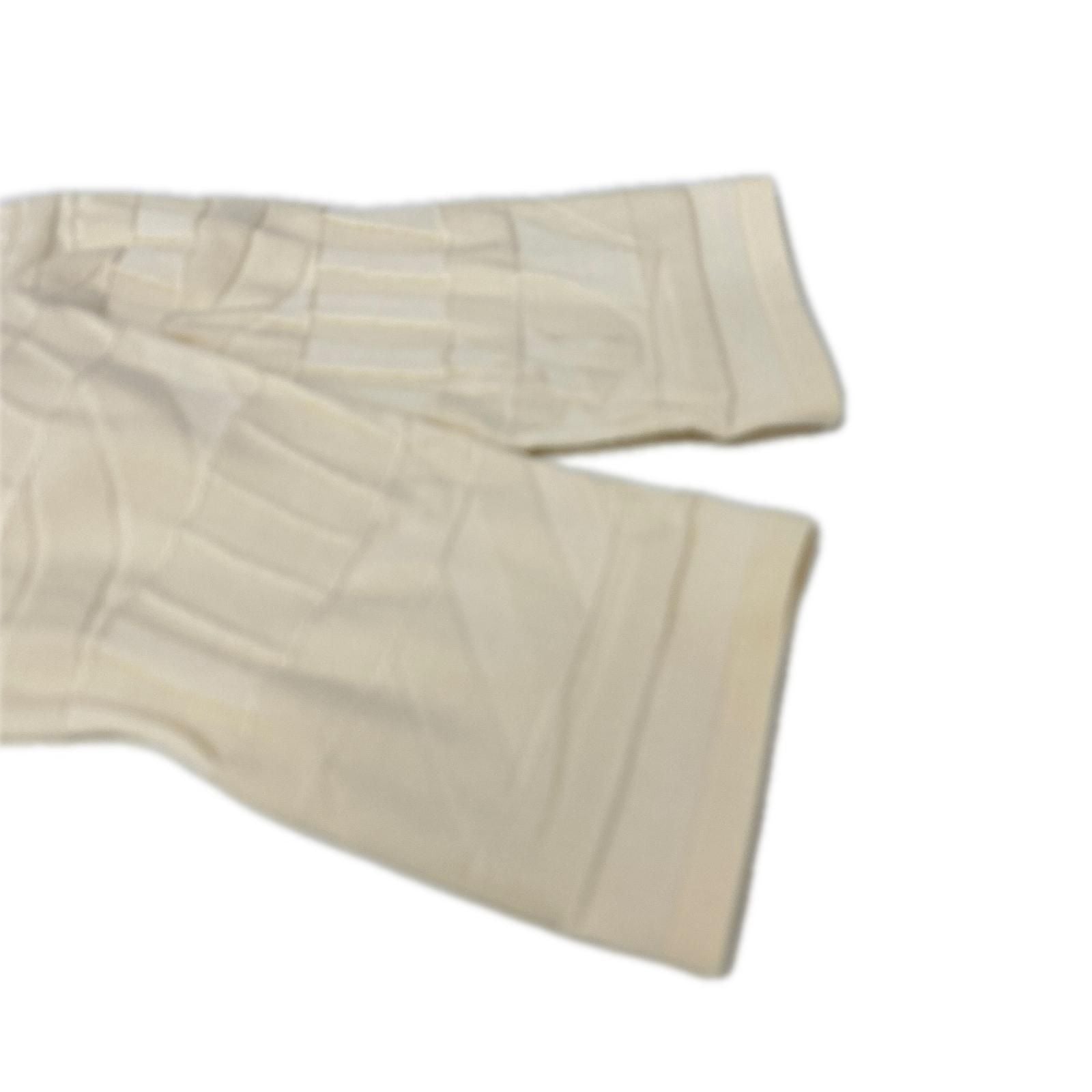 Hermes Off White Silk Blend Cardigan 42 — view 8