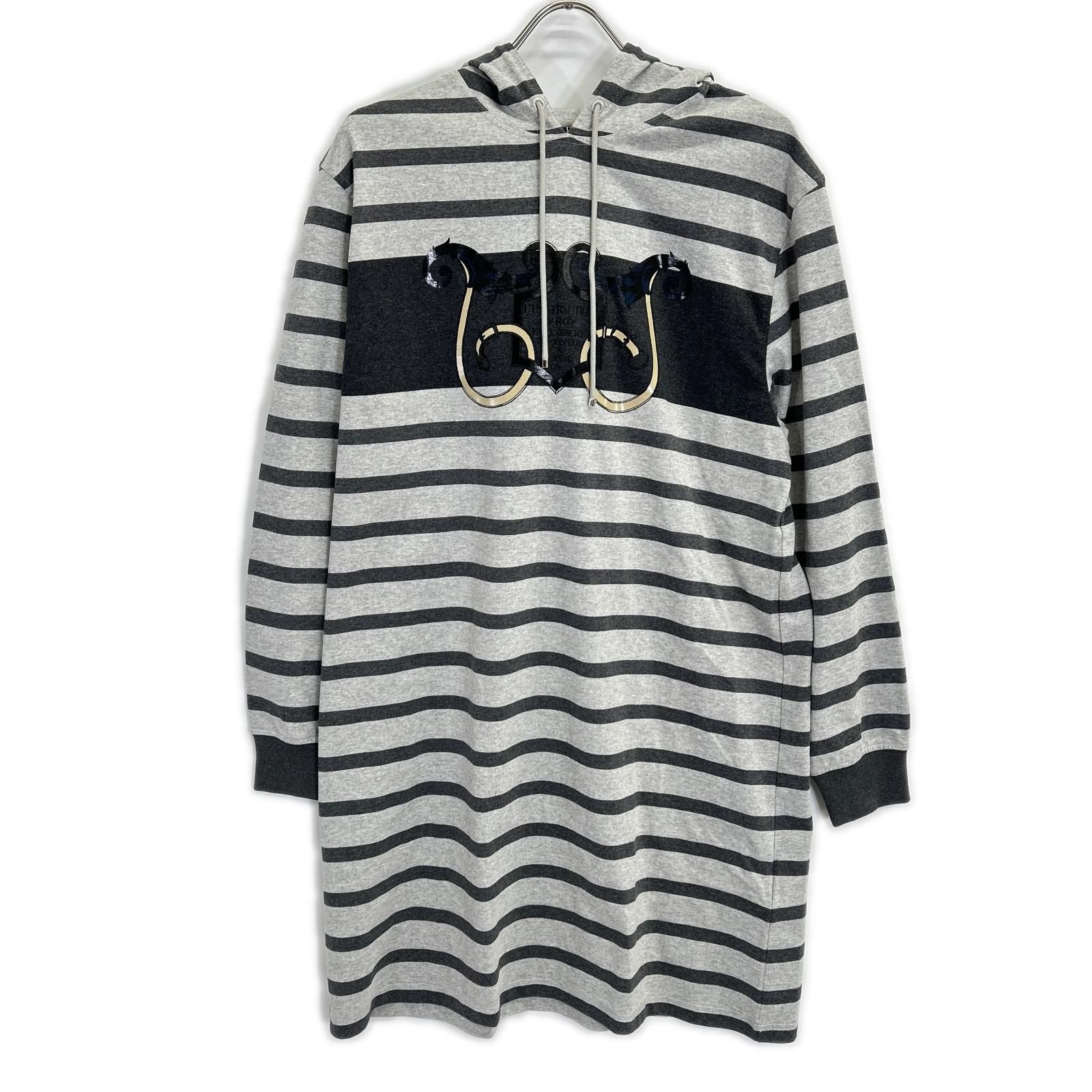 Hermes L'instrvction du Roy Border Sweatshirt Dress 38