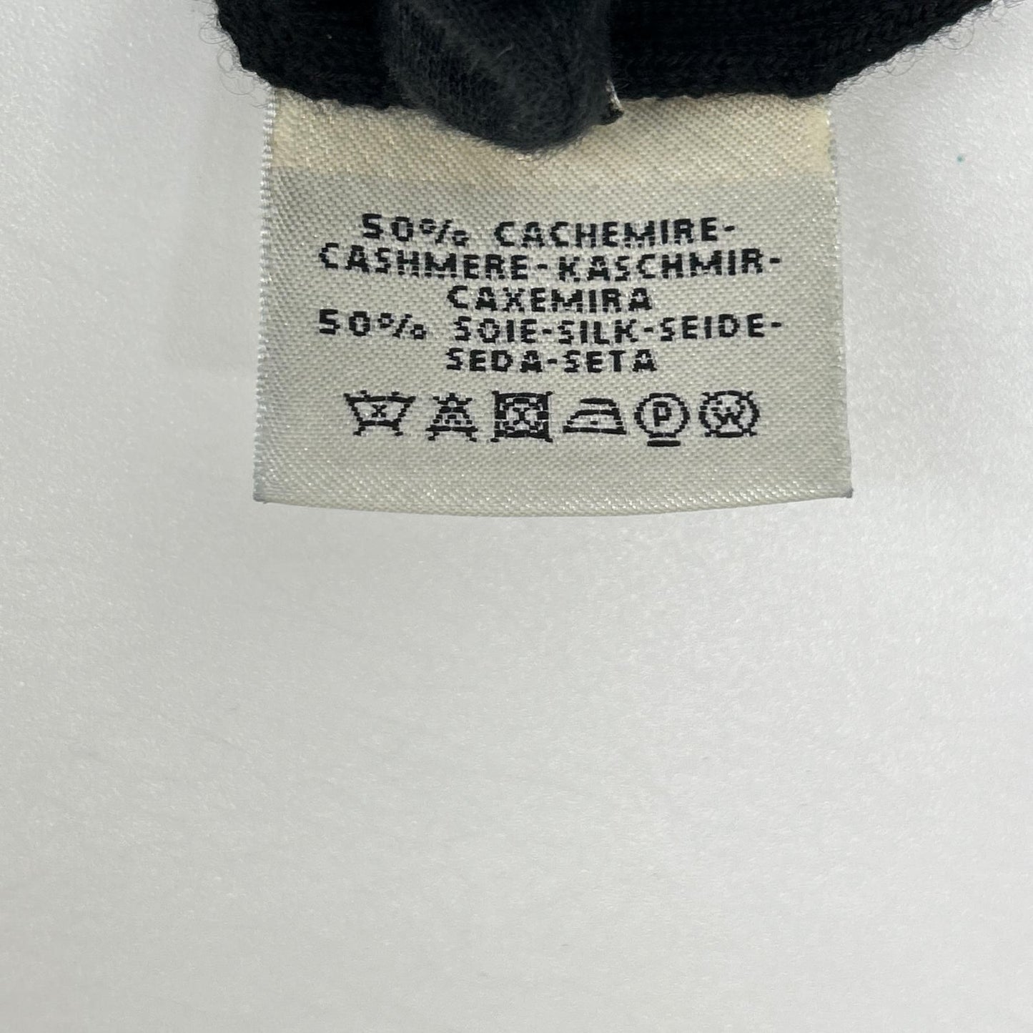 Hermes Black Cashmere Silk Sleeveless Knit Dress 42 — view 4