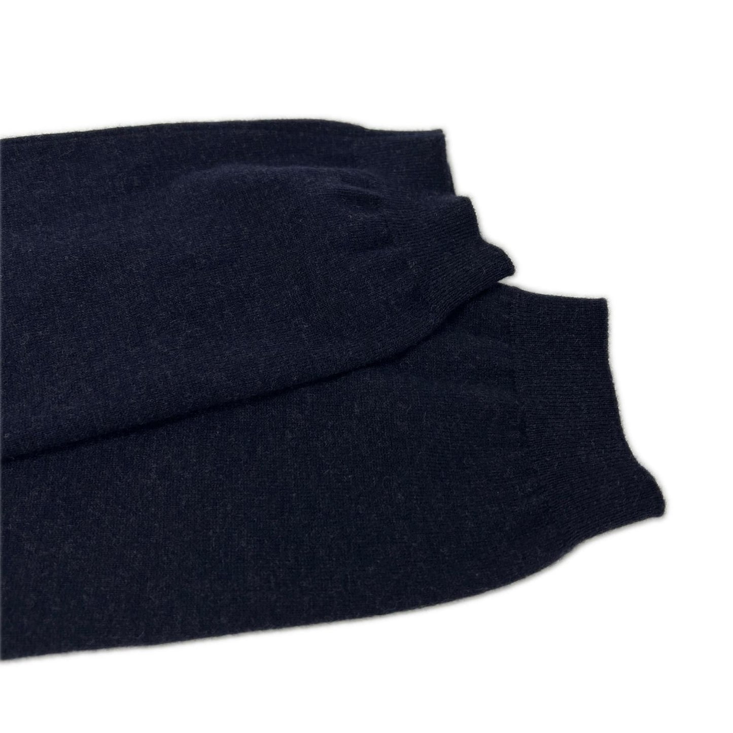 Hermes Navy Silk Contrast Layered Cardigan Solded 42 — view 6