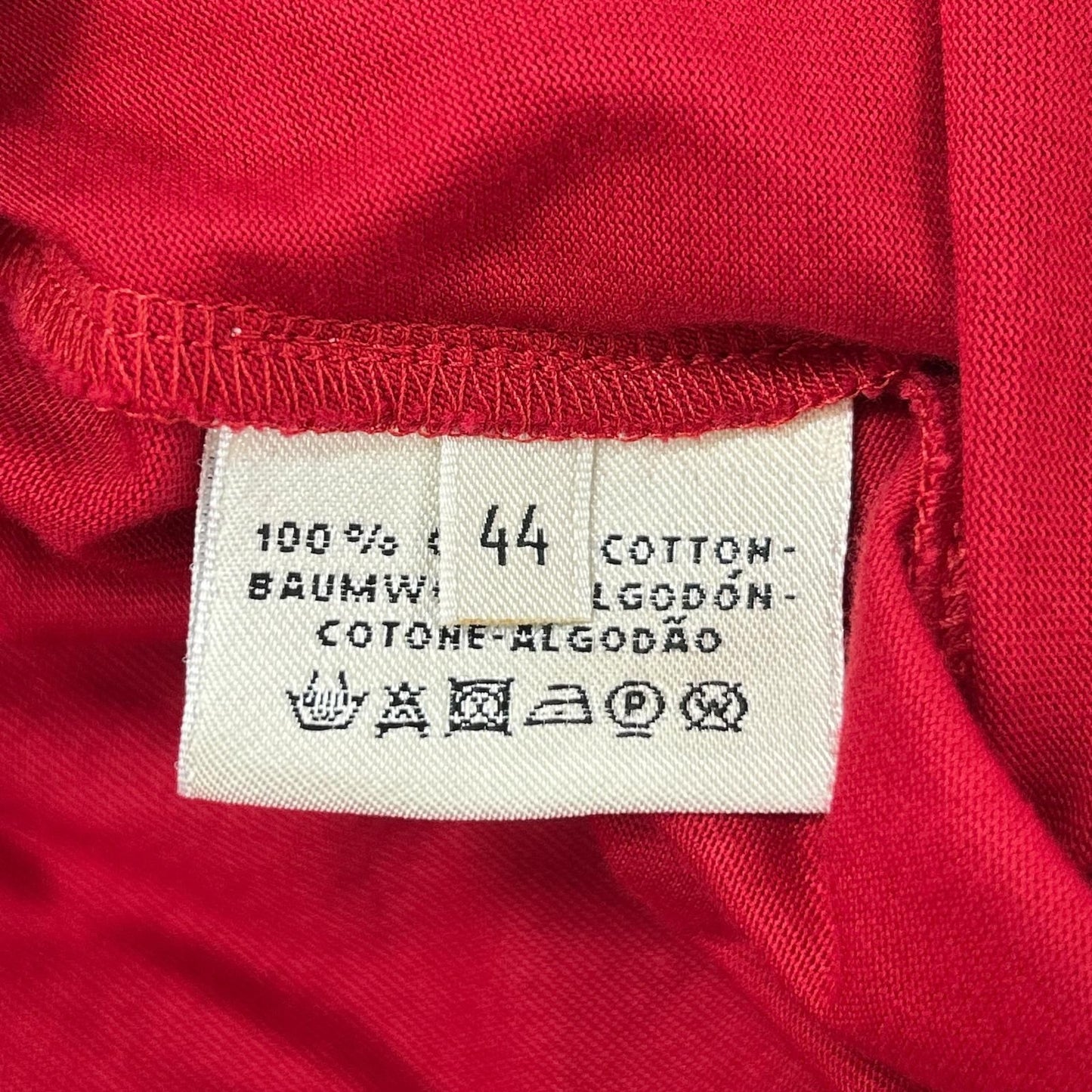 Hermes Red Belt Sleeveless Dress 44 — view 5