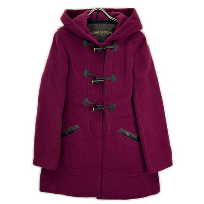 Louis Vuitton Purple U-le Duffle Coat Vintage