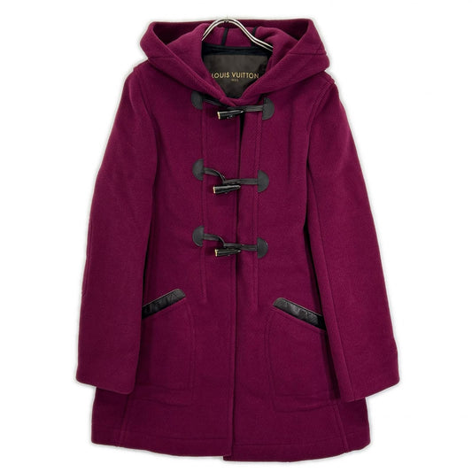 Louis Vuitton Purple U-le Duffle Coat Vintage
