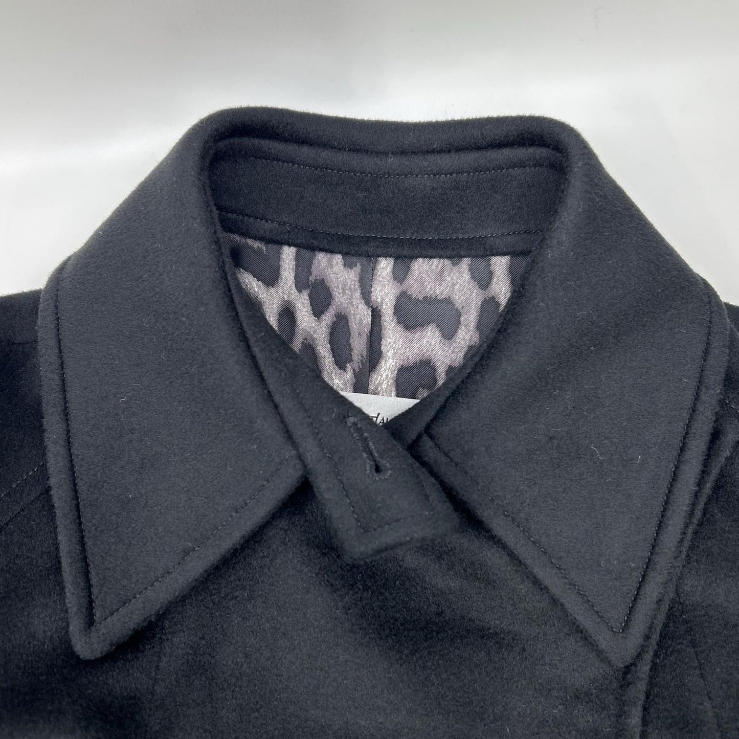 Saint Laurent Long Coat 34 with Black U-le — view 7