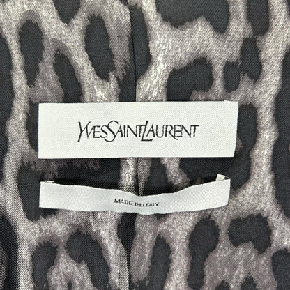 Saint Laurent Long Coat 34 with Black U-le — view 4