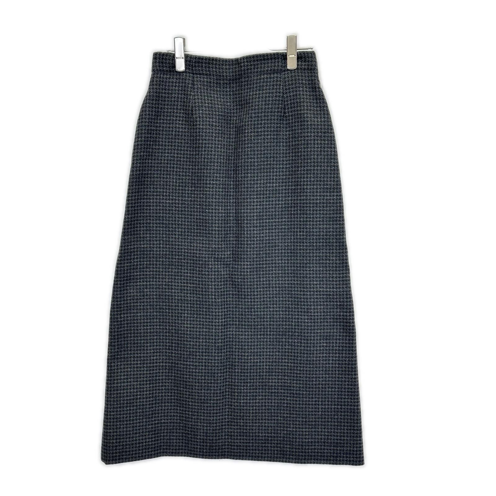 Dior 341 Blank Houndstooth Mimore Skirt