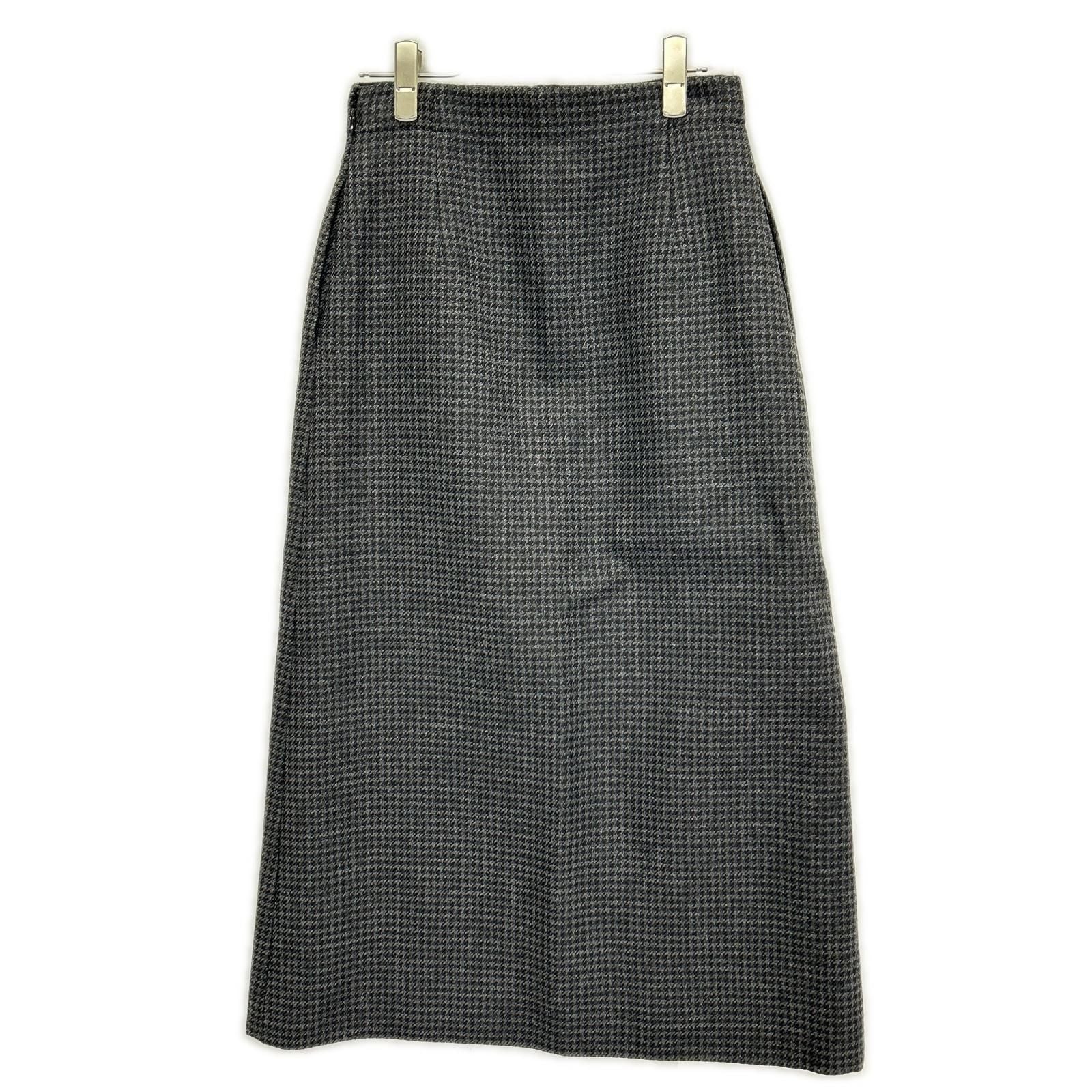 Dior 341 Blank Houndstooth Mimore Skirt — view 2