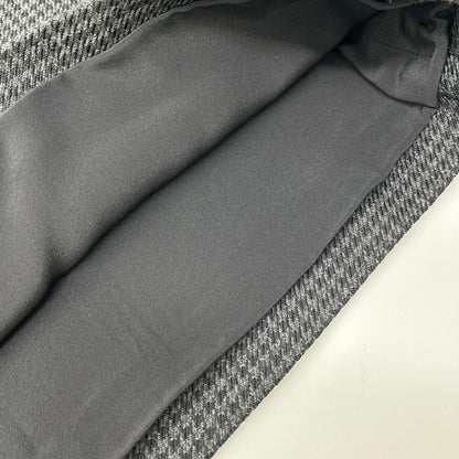 Dior 341 Blank Houndstooth Mimore Skirt — view 9
