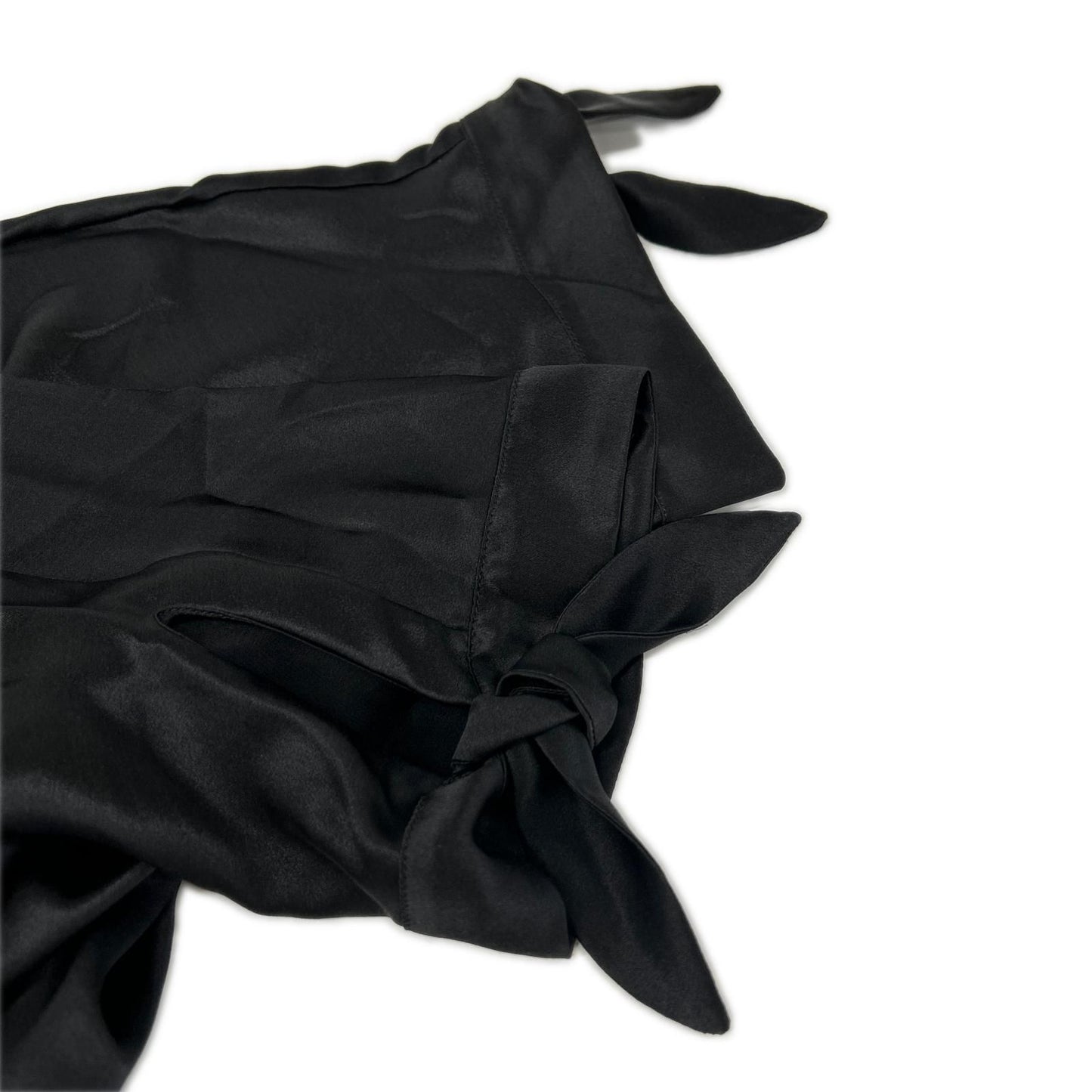 Saint Laurent Paris Sao Paulo Lampari Vintage Black Cles Pousatin Tunic Short — view 6