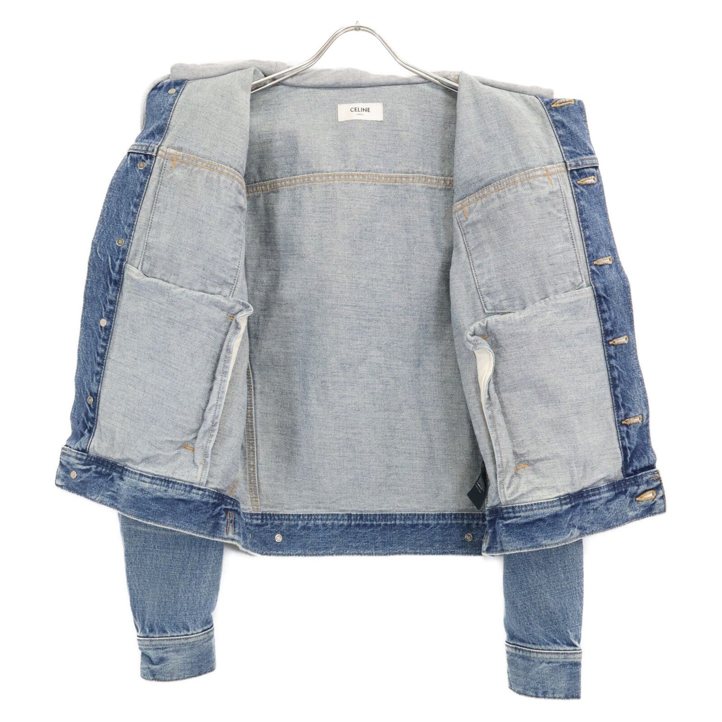 Celine Huff Docking Denim Trucker Jacket XS — view 4