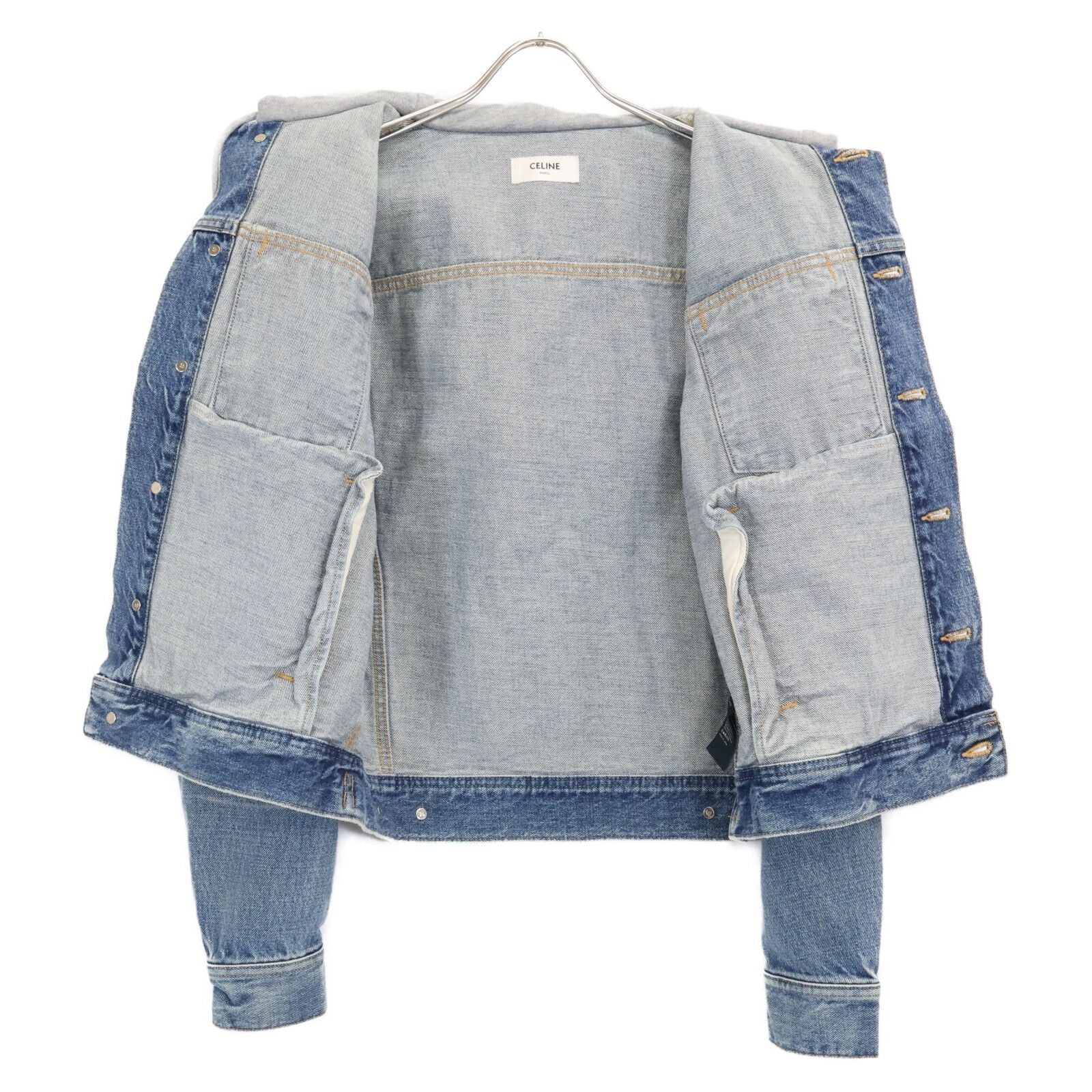 Celine Huff Docking Denim Trucker Jacket XS — view 4