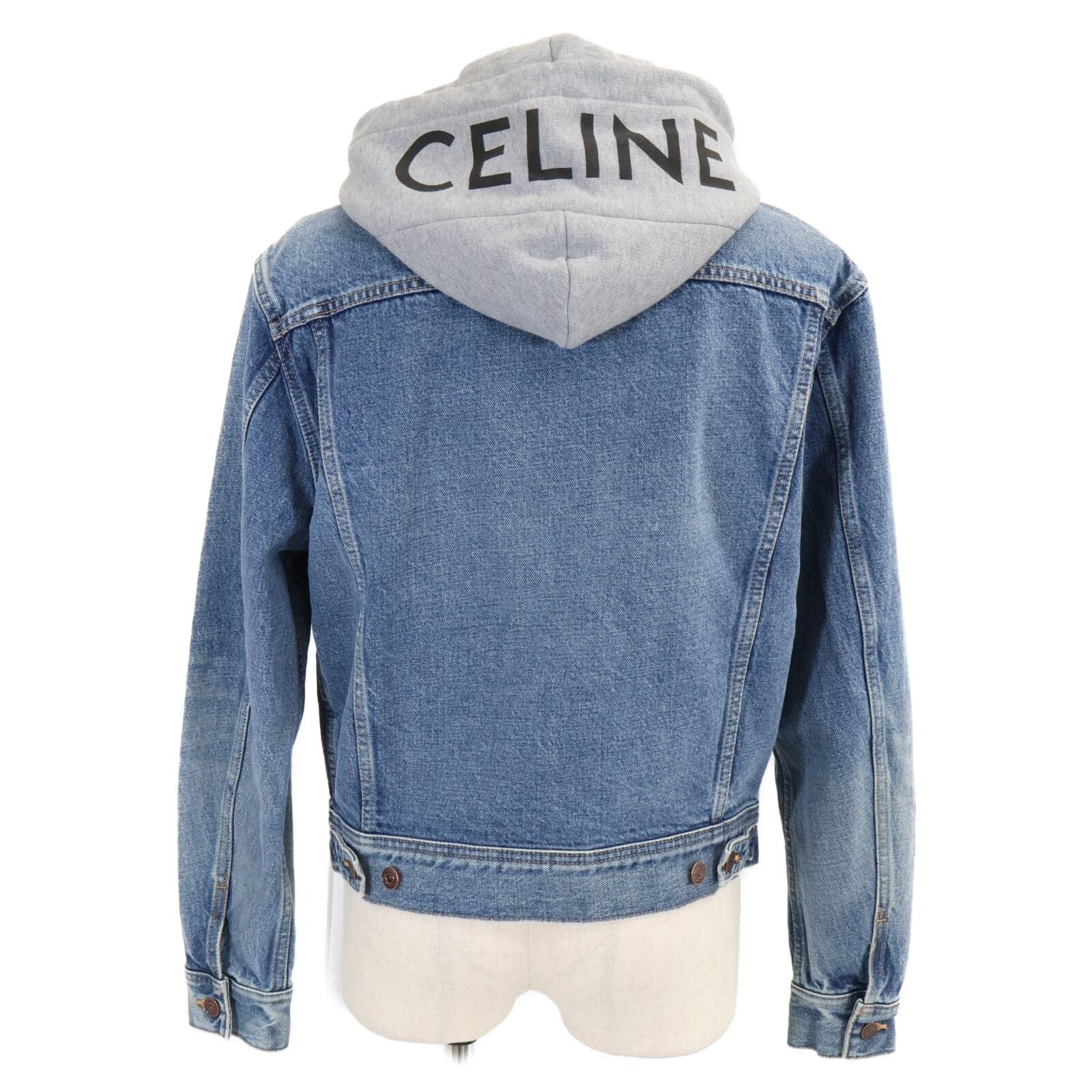 Celine Huff Docking Denim Trucker Jacket XS — view 3