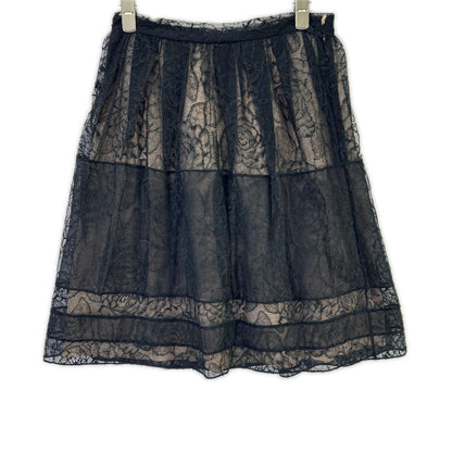 Dior Le Black Cotton Les Skirt 36 — view 2