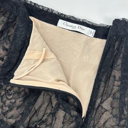 Dior Le Black Cotton Les Skirt 36 — view 8