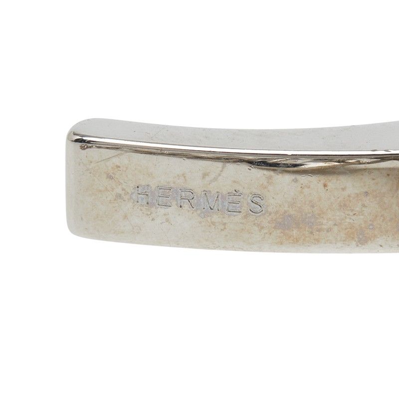 Hermes Filu Glove Holder Bag Charm Silver Metal — view 3