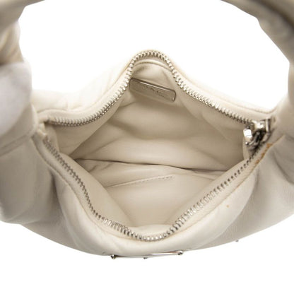 Prada Shoulder Bag White Padded Nappa Leather — view 4
