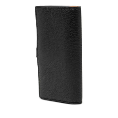 Louis Vuitton Vertical Wallet Noir Black Leather — view 2