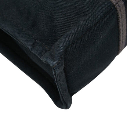 Hermes Fourre Tout PM Tote Black Gray Canvas — view 5