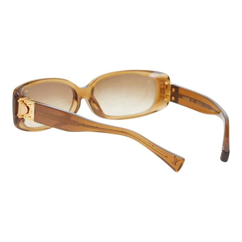Louis Vuitton Spcon PM Sunglasses Brown Acetate Eyewear — view 2