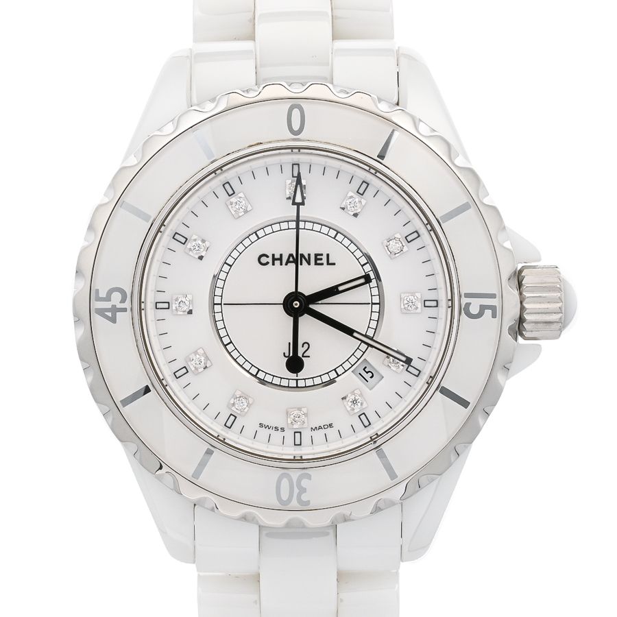Chanel J12 Watch 33 White