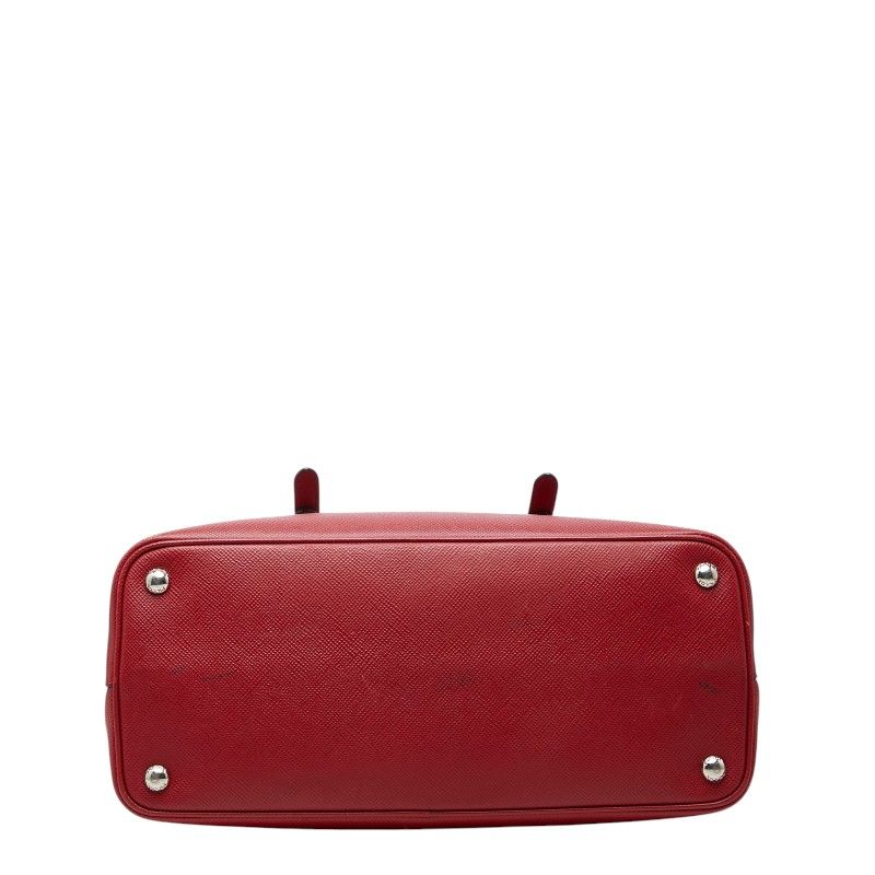 Prada Tote Red Saffiano Leather — view 3