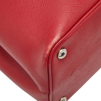 Prada Tote Red Saffiano Leather — view 5