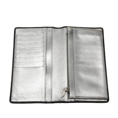Chanel Mademoiselle Line CC Logo Wallet Black Lambskin — view 5