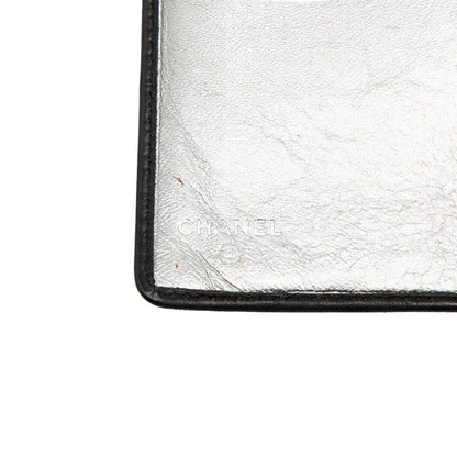 Chanel Mademoiselle Line CC Logo Wallet Black Lambskin — view 7