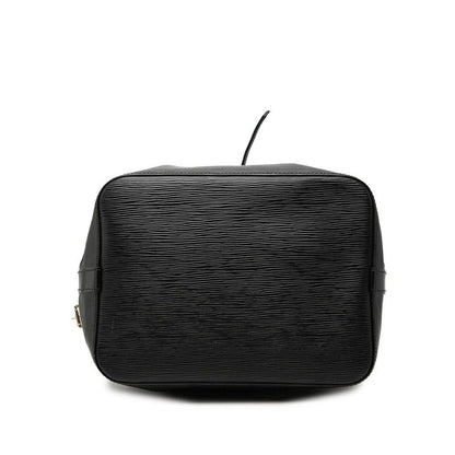 Louis Vuitton Epi Petit Noe Shoulder Bag Noir Black Leather — view 3