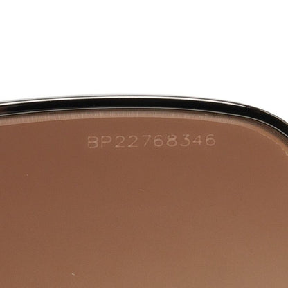Prada Logo Sunglasses Brown Silver Acetate Metal Eyewear — view 7