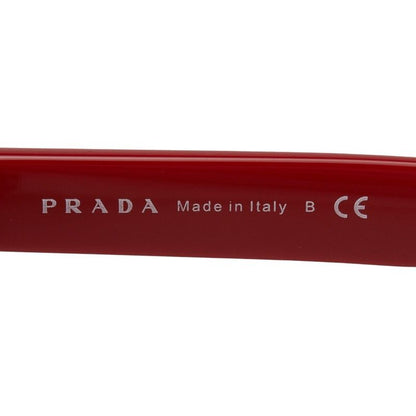 Prada Sunglasses Red Brown Acetate Eyewear — view 6