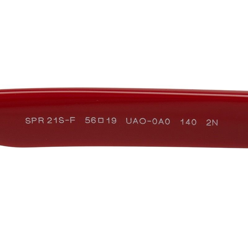 Prada Sunglasses Red Brown Acetate Eyewear — view 5